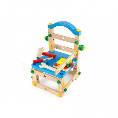 Drewniane krzesło zestaw konstrukcyjny Lilupi